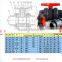 PVC True Double Union Ball Valve