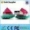 watermelon shape novelty cheap wholesale 2.0 usb flash drive/customized PVC usb, food USB ,