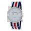 Hot Selling Men's Slim Watch with Nylon Watch bands