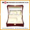 Luxury Wood Box Case Brown Glossy For Jewelry