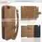 crazy horse pattern pu flip cover leather phone case for lenovo a7000 a680