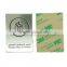 CR-ML00032 Direct Factory provided custom fashion metal brand logo label for garments