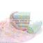 2016 New Style Knitted Blanket Baby 2 Colors 3 Layers Gauze Cotton Baby Blanket
