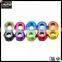 M3 M4 Aluminum colored flange lock nut