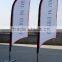 outdoor advertising rotating promotion flying teardrop banner flags printing for sales