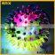 OEM Flashing LED Light Up Dual Color Party Favor Squishy Spiky Toy Yo-Yo Balls