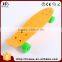 Aluminum Base ABS Deck Material OEM Fish Shape Skateboard