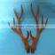 plush elk antler and horns for wall decor