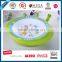 Blue Color 100% Melamine Plate With pp Underpan, Water Flooding Warmming Baby Bowl, Meal Prep Containers