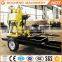 trailer mounted water well drilling rig/ cable percussion drilling rig/ ground water drilling machine
