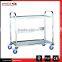 NEW 3 TIER STAINLESS STEEL KITCHEN DINING TROLLEY SERVING UTILITY CART