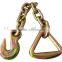 G70 Binder Chain with 2 Clevis Grab Hook