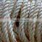 ISO Standard 3 strand Hard Polypropylene Mooring Rope