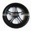 20x2.125 2.50-18 solid pu foam alloy race sulky wheel