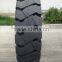 China top quality factory sales directly solid forklift tires 7.00-12 825-12, 700x12 solid rubber cushion linde tire with lug