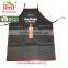Red Full Length Bib Work Apron for Woman