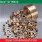 Full Copper Bushing 100% solid brass metric oil retaining bronze or iron powder shape of sintered FU bushing