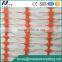 Flexible Orange Road Plastic Safety Barrier Fence