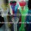 OEM BLOW MOLDING Plastic funnel cup Funnel shape Ice Cream Cups for sale