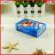 high quality rectangle hinge coffee tin box