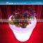 hot sale led lighted planter pots