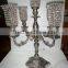 New embose antique Candelabra/silver antique Candelabra For Wedding Decoration, Candle Holder Centerpiece