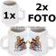 500ml high quality ceramic sublimation OK beer mug France