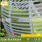 Fabric cushion rattan recliner patio swings