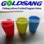2015 colorful silicone cup Tooth Mug /tea cup