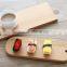 Wholesale price unfinished solid beech sushi serving tray