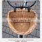 wholesale wicker bicycle front basket