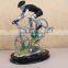 Wholesale resin model racing bicycle player scultpture sports medal