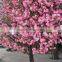 Artificial Pink Silk Indoor Natural Cherry Blossom Tree
