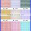 Bright Yellow White Striped Plaid Fashion Fabrics Soft Cotton Seersucker Materials for Girls Dress Baby Clothes