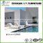 CQT034 outdoor beach chair rattan sun lounger