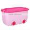 70L large plastic toy storage box children's cartoon storage box baby clothes lockers