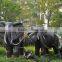 Metal Garden Deco Elephant Outdoor Large Statue Bronze Sculpture for Sale