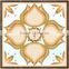 Exquisite Antique Arabian Style Floral Pattern Natural Marble Medallion Waterjet Tiles BF12-03314e