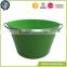 Colorful galvanized zinc bucket with two handles