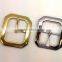 Chrome Plate Center Bar buckle, Solid Brass Center Bar Buckle with one prong