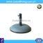 Outdoor Cement Stand Central Pole Patio Umbrella Round Concrete Base