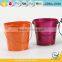 Garden Galvanized or Iron Garden Tubs and Pots Metal Pots for Plantswith Handle