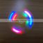 free sample OEM factory price hot sale beautiful fidget spinner anti stress pressure bearing colorful led light hand spinner