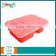 Kitchenware Silicone Plastic Food Container 2 Compartments