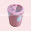 2 In 1 Bathroom Plastic Toothbrush Holder Cup