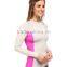 Sexy Swimwear Swimsuits Mature Contrast Side Panels Long Raglan Sleeves Swim Suit Swimsuit 2017 One Piece Swimwear Tee For Women