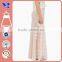 embroidered white crochet lace flare long skirts