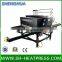 Semi-auto heat press machine for cloth sublimation
