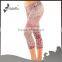 Women basic slim capri leggings & sublimation capri like spider web