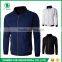 High Quality European Style 100% Polyester Windproof Zippered Plain Bomber Jacket for Men